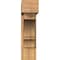 Ekena Millwork Balboa Block Smooth Bracket w/ Offset Brace, Western Red Cedar, 7 1/2"W x 28"D x 28"H BKT0806X28X28BOA05SWR - alternate 2